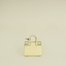 Burberry Light Yellow Banner Mini Tote Bag