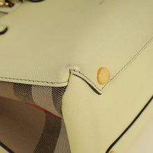 Burberry Light Yellow Banner Mini Tote Bag