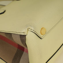 Burberry Light Yellow Banner Mini Tote Bag