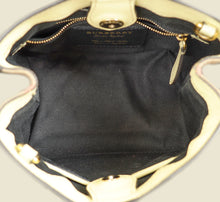 Burberry Light Yellow Banner Mini Tote Bag