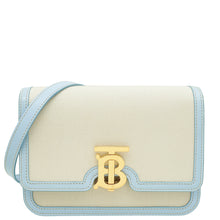 Burberry Bicolor TB Logo Small Flap Bag