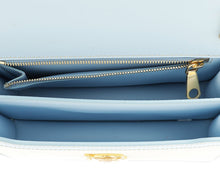 Burberry Bicolor TB Logo Small Flap Bag