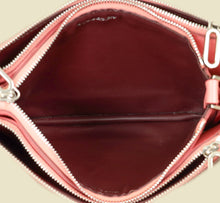 Burberry Blush Pink Triple Zipped Crossbody Bag