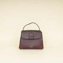 Burberry Burgundy Camberley Top Handle Bag