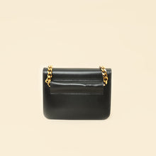 Burberry Black TB Logo Chain Belt Bag