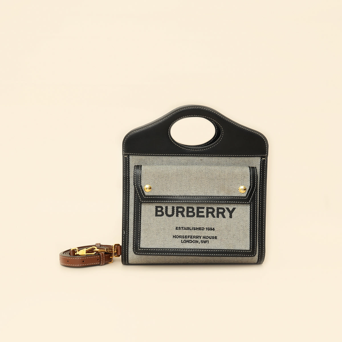 Burberry Tricolor Pocket Mini Bag