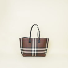 Burberry Bicolor Check Tote Bag
