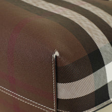 Burberry Bicolor Check Tote Bag