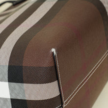 Burberry Bicolor Check Tote Bag