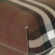 Burberry Bicolor Check Tote Bag