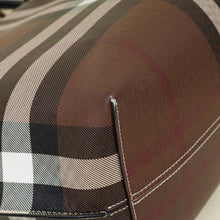 Burberry Bicolor Check Tote Bag