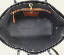 Burberry Bicolor Check Tote Bag