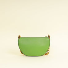 Burberry Green Olympia Mini Chain Zip Bag