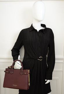 Burberry Bicolor Banner Tote Bag