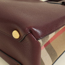 Burberry Bicolor Banner Tote Bag