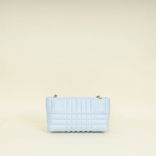 Burberry Pale Blue Lola Small Quilted Shoulder Bag