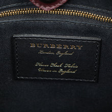 Burberry Bicolor Banner Tote Small Bag