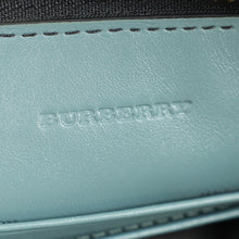 Burberry Blue Grey Heritage Grained Chichester Crossbody Bag