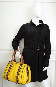Burberry Bicolor Alchester Bowling Bag
