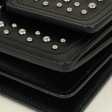 Burberry Black TB Logo Studded Mini Chain Bag