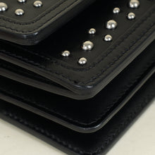 Burberry Black TB Logo Studded Mini Chain Bag