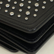 Burberry Black TB Logo Studded Mini Chain Bag