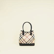 Burberry Multicolor Novacheck Tote Bag
