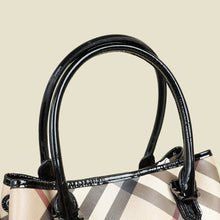 Burberry Multicolor Novacheck Tote Bag