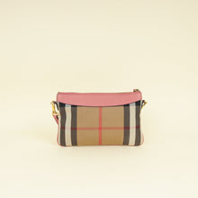 Burberry Bicolor House Check Derby Peyton Crossbody Bag
