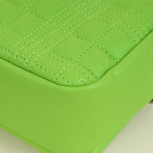Burberry Brilliant Green Quilted Lola Small Flap Chain Bag