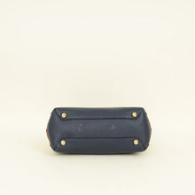 Burberry Navy Blue Small Banner Tote Bag