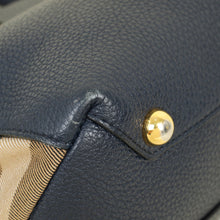 Burberry Navy Blue Small Banner Tote Bag
