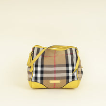 Burberry Bicolor House Check Canterbury Tote Bag