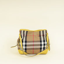 Burberry Bicolor House Check Canterbury Tote Bag