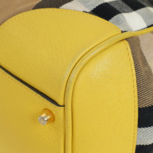 Burberry Bicolor House Check Canterbury Tote Bag