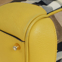 Burberry Bicolor House Check Canterbury Tote Bag