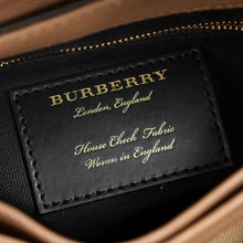 Burberry Dark Sand Camberley Small Top Handle Bag