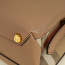 Burberry Dark Sand Camberley Small Top Handle Bag