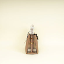 Burberry Dark Sand Camberley Small Top Handle Bag
