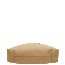 Burberry Light Camel Embossed Crest Large Tote Bag