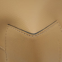 Burberry Light Camel Embossed Crest Large Tote Bag