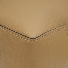 Burberry Light Camel Embossed Crest Large Tote Bag
