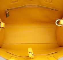 Burberry Marigold Lizard Embossed Frances Top Handle Bag