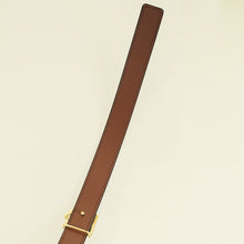 Burberry Bicolor Reversible TB Buckle Belt