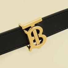 Burberry Bicolor Reversible TB Buckle Belt
