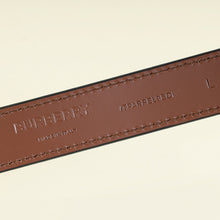 Burberry Bicolor Reversible TB Buckle Belt