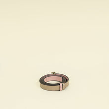 Burberry Bicolor Reversible TB Buckle Belt