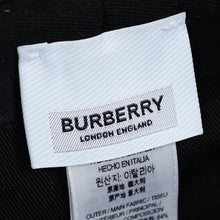 Burberry Charcoal Gray Check Wool Bucket Hat