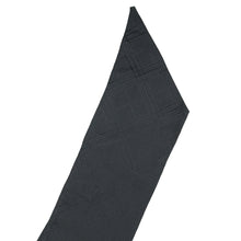 Burberry Black Checked Pointed-Tip Scarf