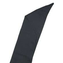 Burberry Black Checked Pointed-Tip Scarf